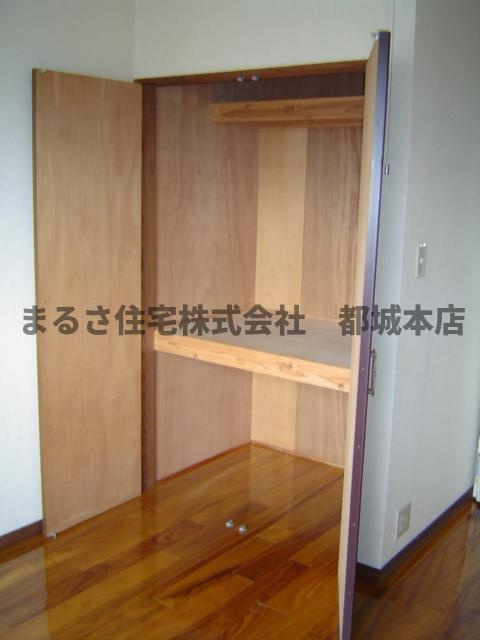 クレス中村の収納|ちょっとした収納スペースも充実しています