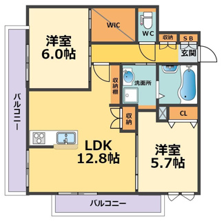 【間取り】 | シュヴァルプラン（小松小・学文中学校区） | シュヴァルプラン