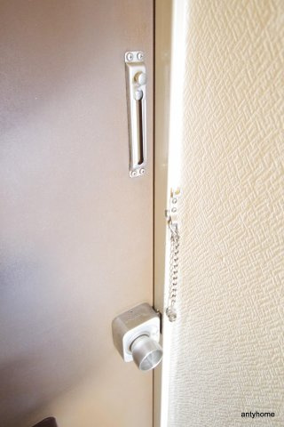 ユーロハイツ天神橋　仲介手数料無料のセキュリティ