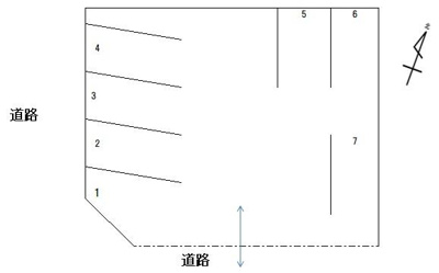 【外観】 | 新潟市北区松浜8丁目・小柳駐車場