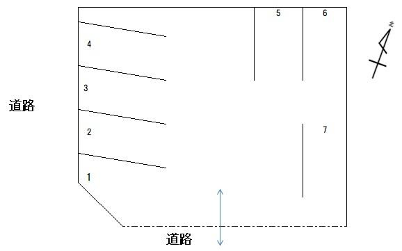 【外観】 | 新潟市北区松浜8丁目・小柳駐車場