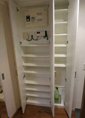 江東区豊洲３丁目の賃貸マンションの玄関