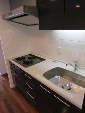 江東区豊洲３丁目の賃貸マンションのキッチン