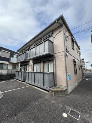 【外観】 | フレーサーズA | 「登戸」駅まで徒歩9分！2駅2沿線利用可能で便利な立地の2階建てアパートです♪通勤通学はもちろん、お買い物やお出かけにもGood☆