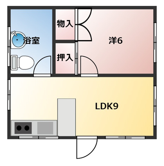 【間取り】 | 辺土名アパート