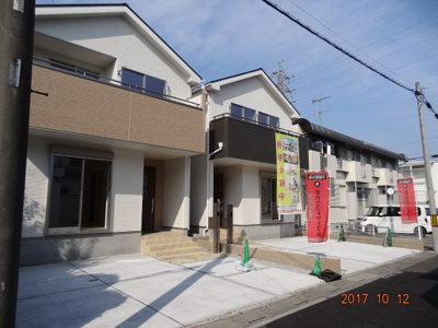 【前面道路含む現地写真】 | さいたま市北区吉野町1丁目　現地見学会新築2棟・南道路