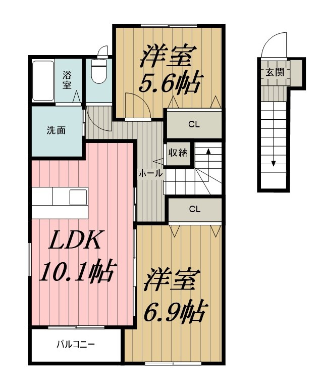 エトワールの間取り