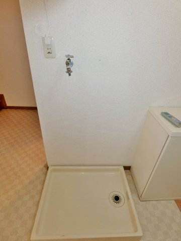 コーポクエールⅡの設備|室内洗濯機置き場有り