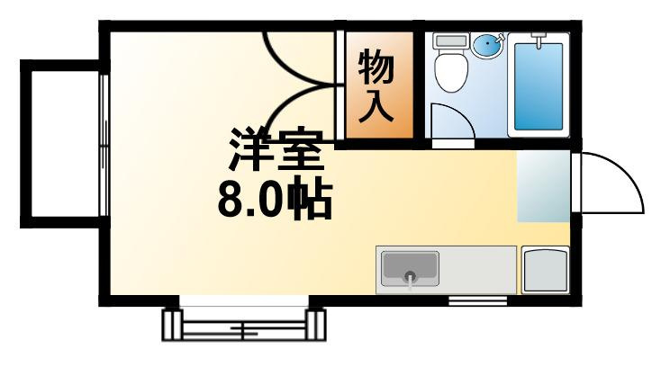 ベルメゾンの間取り