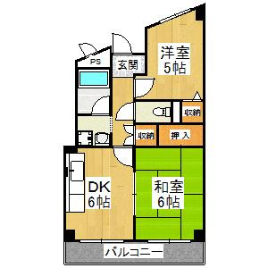 【間取り】 | グランドール狭山