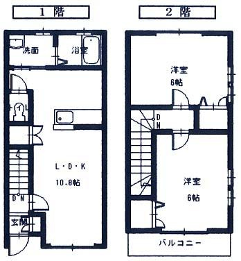 シャレー輝き　弐番館の間取り