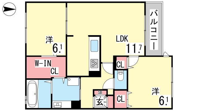 【間取り】 | エルクラシコ