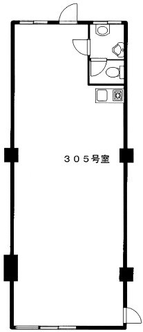 新宿ユニオンビルの間取り