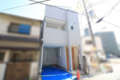 【外観】 | 水堂町2丁目新築戸建 | ■外観(北東方向より撮影)H30年3月30日撮影■