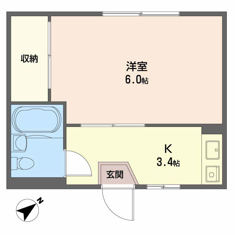 フレグランスレイC　の間取り