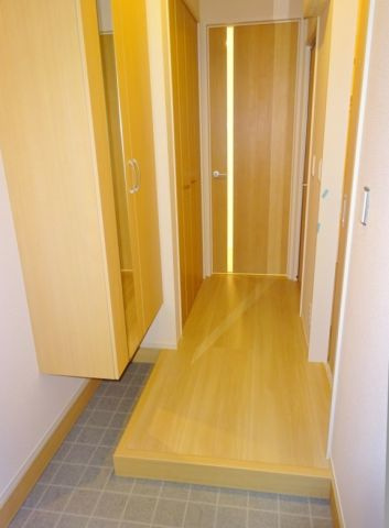 D-room花梨　A棟の玄関