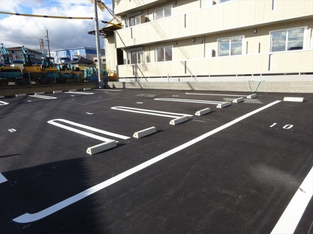 D-room花梨　A棟の駐車場