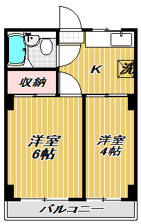 【間取り】 | 小野ハイツ