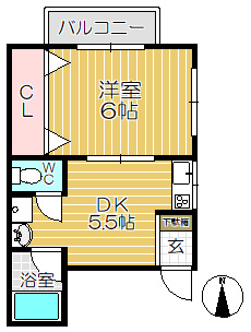 【間取り】 | 生駒マンション