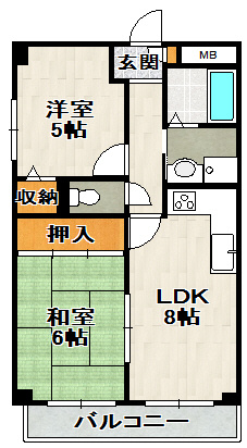 ラ・モーブの間取り