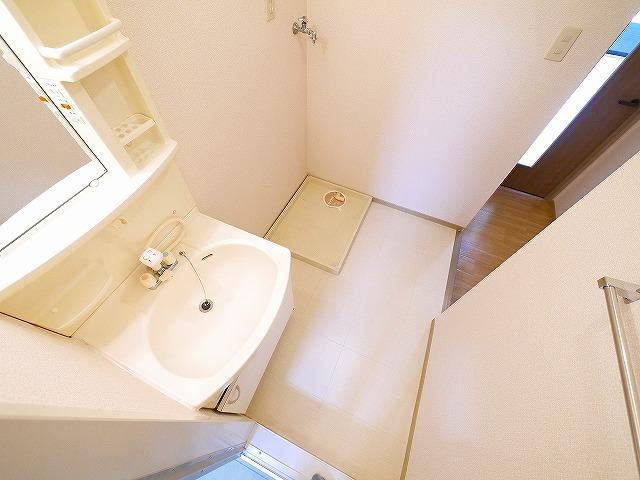 シェルゼファーの設備|室内に洗濯機が設置できます