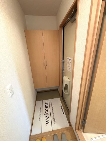 セジュールグランデ　B棟の玄関