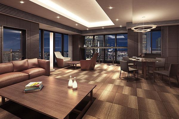 【エントランス】スカイラウンジ