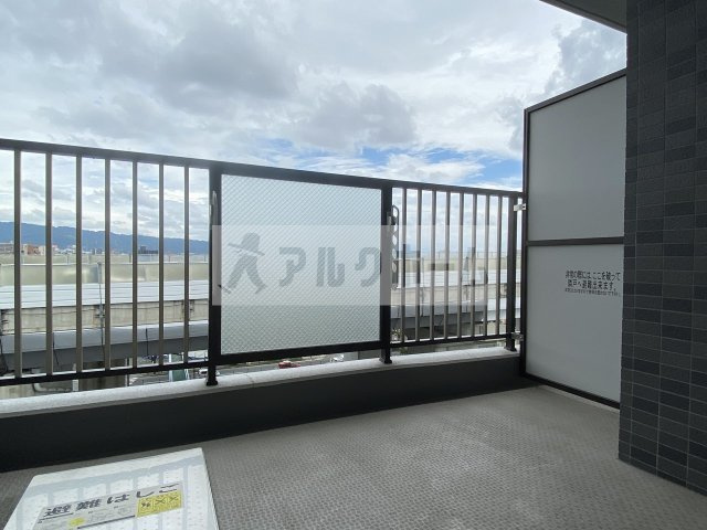 ラ・フォーレ久宝園のバルコニー|ラ・フォーレ久宝園　バルコニー