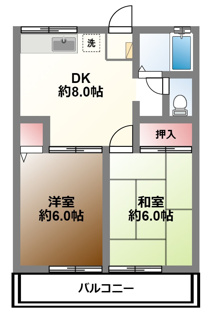 【間取り】 | サンレトアフジキ