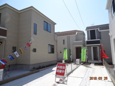 【外観】 | さいたま市緑区三室の敷地広々140㎡以上の新築分譲住宅全4棟・最終1棟 | 現地写真です