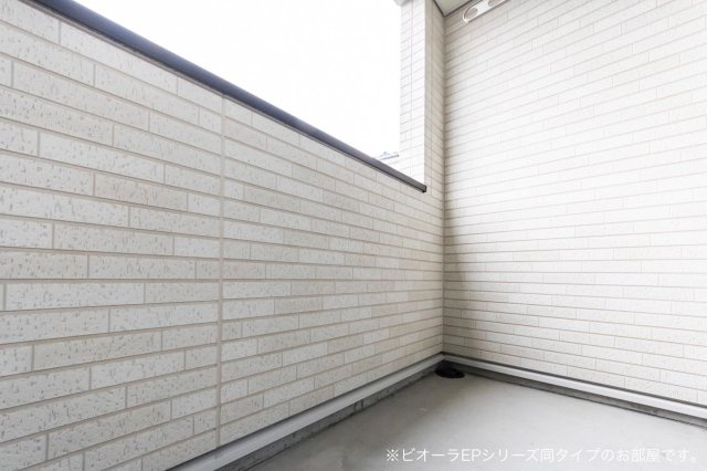 ヴィラ山本Ⅰのバルコニー