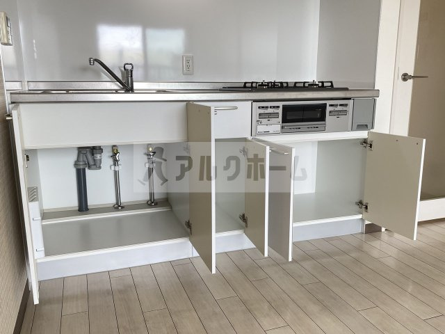 ラ・フォーレ久宝園のキッチン|ラ・フォーレ久宝園　リビングルーム