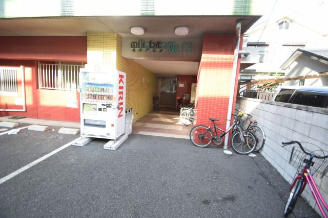 ミリアビタ№１３のエントランス|エントランスです