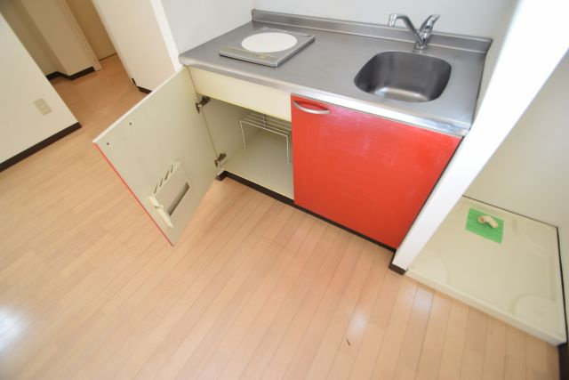 ミリアビタ№１３のキッチン|キッチン下です