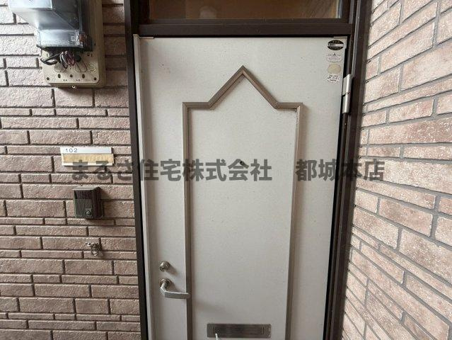 コーポアンジェラスⅢの玄関