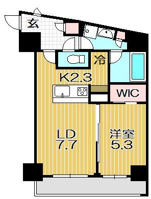 【間取り】 | ザ・パークワンズ品川戸越