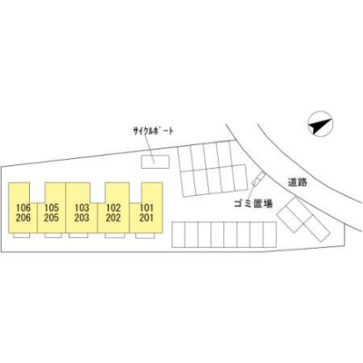 【区画図】 | セジュール永添