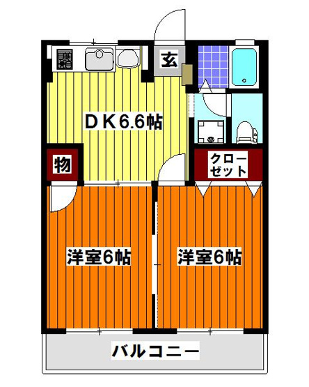 【間取り】 | シティハイムエクセル