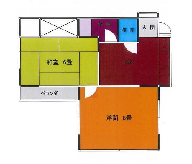 【間取り】 | モリカネハイツ