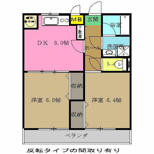 【間取り】 | ベル　ペイサージュ