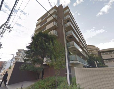 【外観】 | マークフォレスト元住吉 | 東北西の三方角部屋につき陽当り・通風・眺望良好です♪戸建て感覚を味わえる玄関ポーチ付！