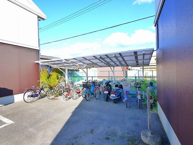 シティライフ　Ｂ・Ｃ棟のその他共用部分|広さも余裕がある駐輪場