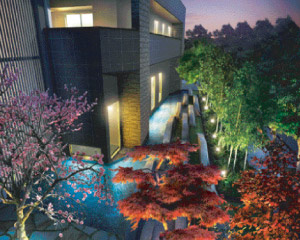 ライオンズタワー大阪三の丸の外観パース|イメージ