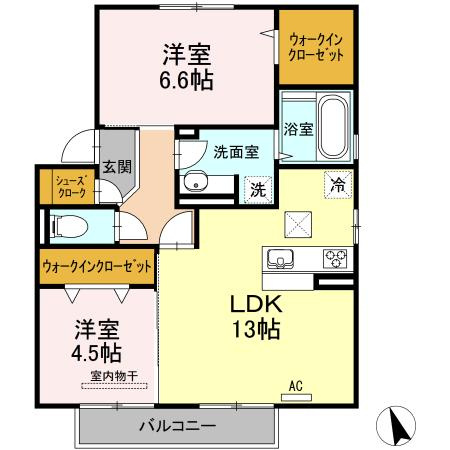 【間取り】 | ウィステリア宮永