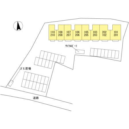 【区画図】 | プレミアム弐番館