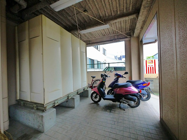 米田マンションのその他共用部分|駐輪場