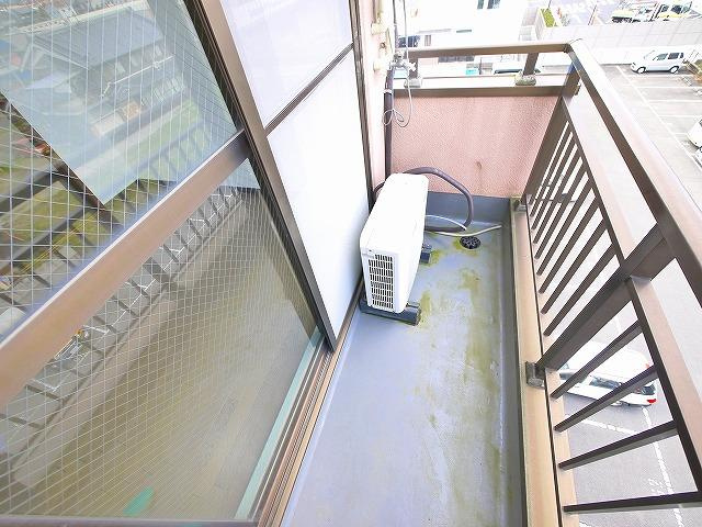 米田マンションのバルコニー|バルコニーがあります