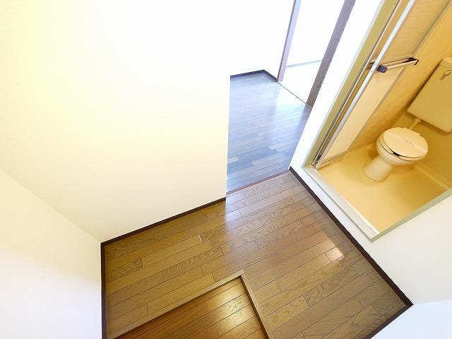 米田マンションの玄関|シンプルで使いやすい玄関です