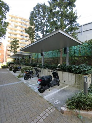 【周辺】バイク置き場