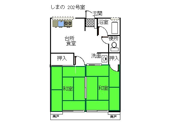 【間取り】 | しまの